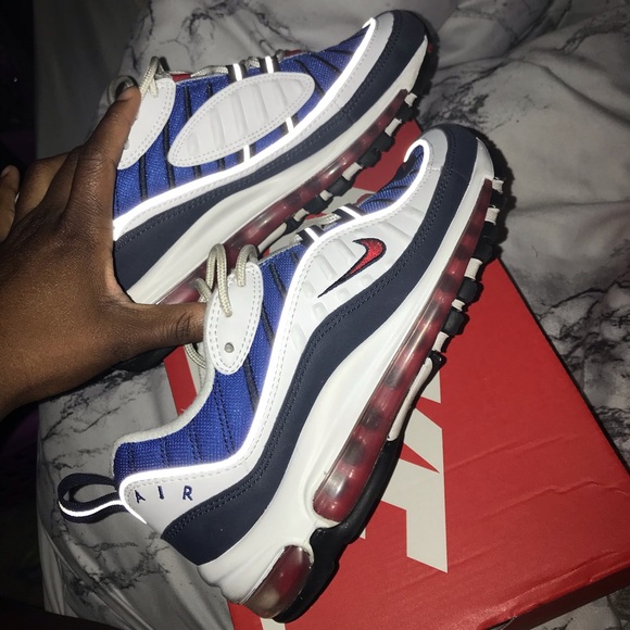 Gundamn Air Max 98 GUNDAM Nike Women 7.5 - Picture 2 of 5